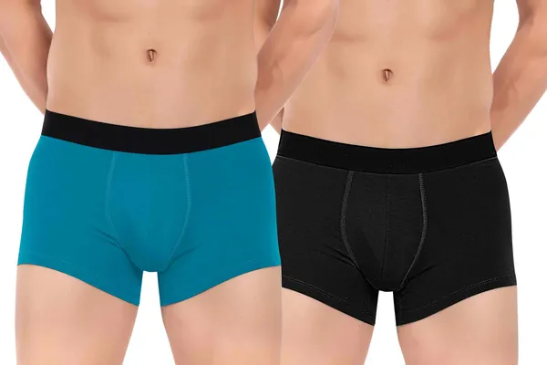 Combo_of_2_Men_Boxer_Trunk_-_Cotton_-Good_ventilation_and_moisture_management_features_to_keep_the_wearer_cool_Anti_Bacterial,_Colour_Fresh,_Moisture_Wicking_Elastane_Stretch_Pack_of_2_-_Aqua-Black