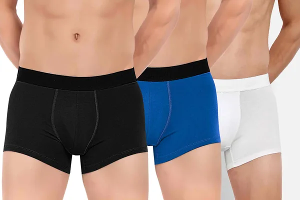 Combo_of_3_Men_Boxer_Trunk_-_Cotton_-Good_ventilation_and_moisture_management_features_to_keep_the_wearer_cool_Anti_Bacterial,_Colour_Fresh,_Moisture_Wicking_Elastane_Stretch_Pack_of_3_-_Black-Blue-White