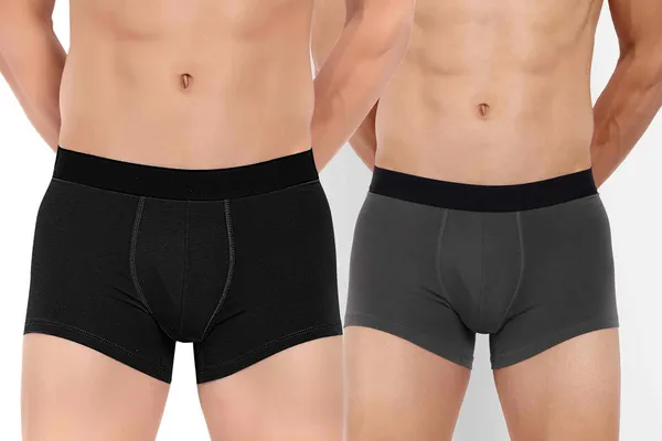 Combo_of_2_Men_Boxer_Trunk_-_Cotton_-Good_ventilation_and_moisture_management_features_to_keep_the_wearer_cool_Anti_Bacterial,_Colour_Fresh,_Moisture_Wicking_Elastane_Stretch_Pack_of_2_-_Black-DarkGrey