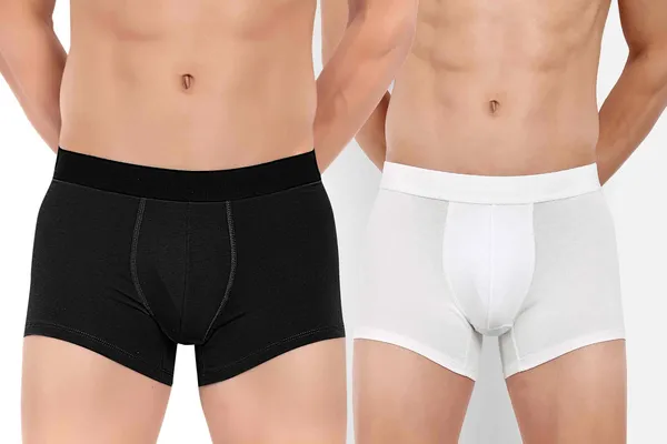 Combo_of_2_Men_Boxer_Trunk_-_Cotton_-Good_ventilation_and_moisture_management_features_to_keep_the_wearer_cool_Anti_Bacterial,_Colour_Fresh,_Moisture_Wicking_Elastane_Stretch_Pack_of_2_-_Black-White