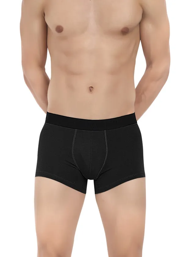 Men_Boxer_Trunk_-_Cotton_-Good_ventilation_and_moisture_management_features_to_keep_the_wearer_cool_Anti_Bacterial,_Colour_Fresh,_Moisture_Wicking_Elastane_Stretch_Pack_of_1_-_Black