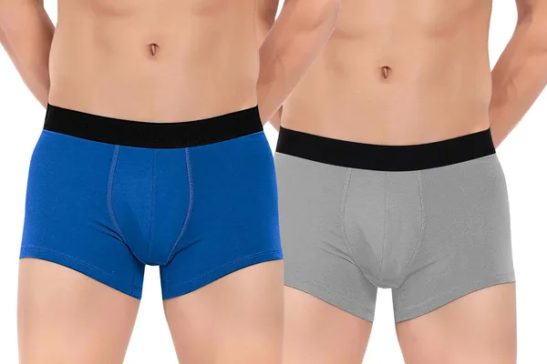 Combo_of_2_Men_Boxer_Trunk_-_Cotton_-Good_ventilation_and_moisture_management_features_to_keep_the_wearer_cool_Anti_Bacterial,_Colour_Fresh,_Moisture_Wicking_Elastane_Stretch_Pack_of_2_-_Blue-Grey