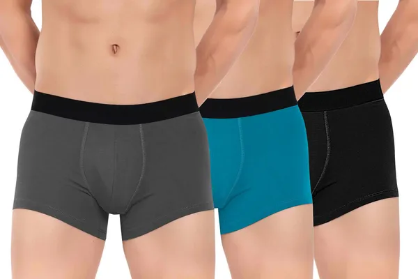 Combo_of_3_Men_Boxer_Trunk_-_Cotton_-Good_ventilation_and_moisture_management_features_to_keep_the_wearer_cool_Anti_Bacterial,_Colour_Fresh,_Moisture_Wicking_Elastane_Stretch_Pack_of_3_-_DarkGrey-Aqua-Black