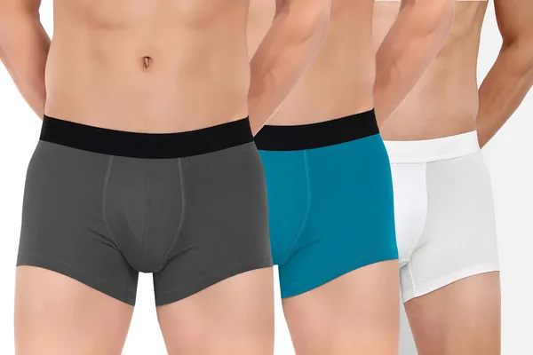 Combo_of_3_Men_Boxer_Trunk_-_Cotton_-Good_ventilation_and_moisture_management_features_to_keep_the_wearer_cool_Anti_Bacterial,_Colour_Fresh,_Moisture_Wicking_Elastane_Stretch_Pack_of_3_-_DarkGrey-Aqua-White