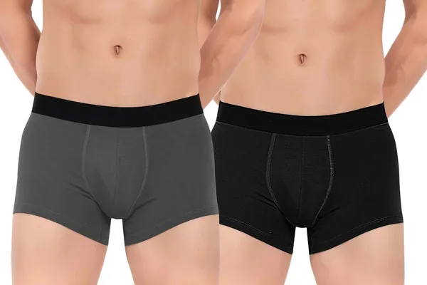 Combo_of_2_Men_Boxer_Trunk_-_Cotton_-Good_ventilation_and_moisture_management_features_to_keep_the_wearer_cool_Anti_Bacterial,_Colour_Fresh,_Moisture_Wicking_Elastane_Stretch_Pack_of_2_-_DarkGrey-Black