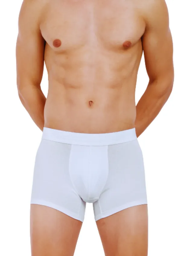 Men_Boxer_Trunk_-_Cotton_-Good_ventilation_and_moisture_management_features_to_keep_the_wearer_cool_Anti_Bacterial,_Colour_Fresh,_Moisture_Wicking_Elastane_Stretch_Pack_of_1_-_White