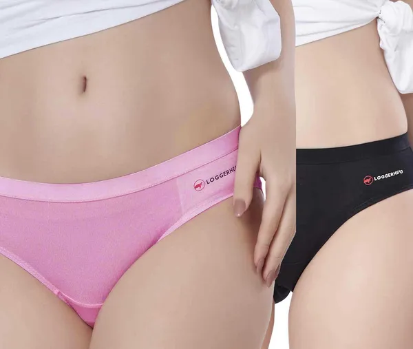 Combo_of_2_Women_Bikini_Pink,_Black_Panty