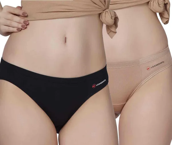 Combo_of_2_Women_Bikini_Black,_Beige_Panty