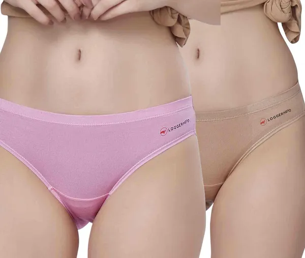 Combo_of_2_Women_Bikini_Pink,_Beige_Panty