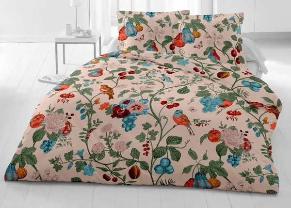 300_TC_King_Size_ORRUV__Fitted_and_Flat_bedsheet_100%_Cotton_:_100%_Cotton_bedsheet_for_Unmatched_Comfort(90x108_Inches)