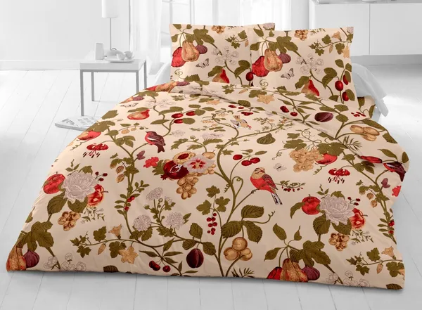 300_TC_King_Size_ORRUV__Fitted_and_Flat_bedsheet_100%_Cotton_:_100%_Cotton_bedsheet_for_Unmatched_Comfort(90x108_Inches)