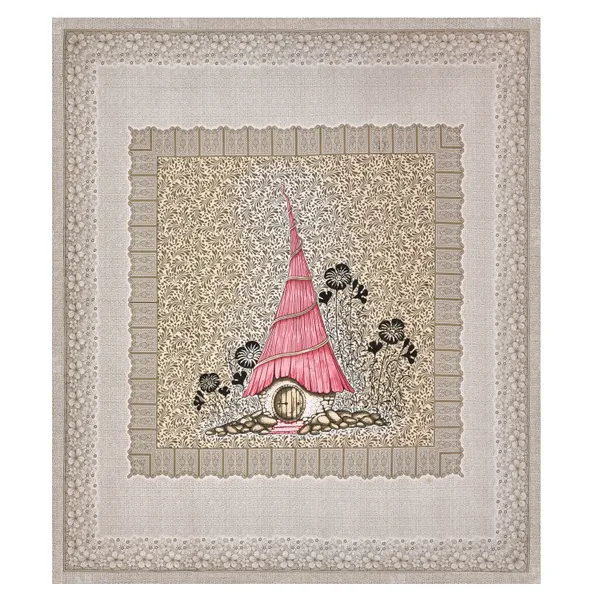 320_TC_Traditional_Floral_Pure_100%_Cotton_King_Size__Flat_BedSheet_(108x108_Inches)