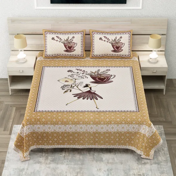 320_TC_King_Size_Cotton_Bedsheet_(108x108_Inches)_with_Vibrant_Digital_Print_Design,Soft_and_Breathable_100%_Pure_Cotton,_Includes_1_Flat_Sheet_and_2_Pillow_Covers