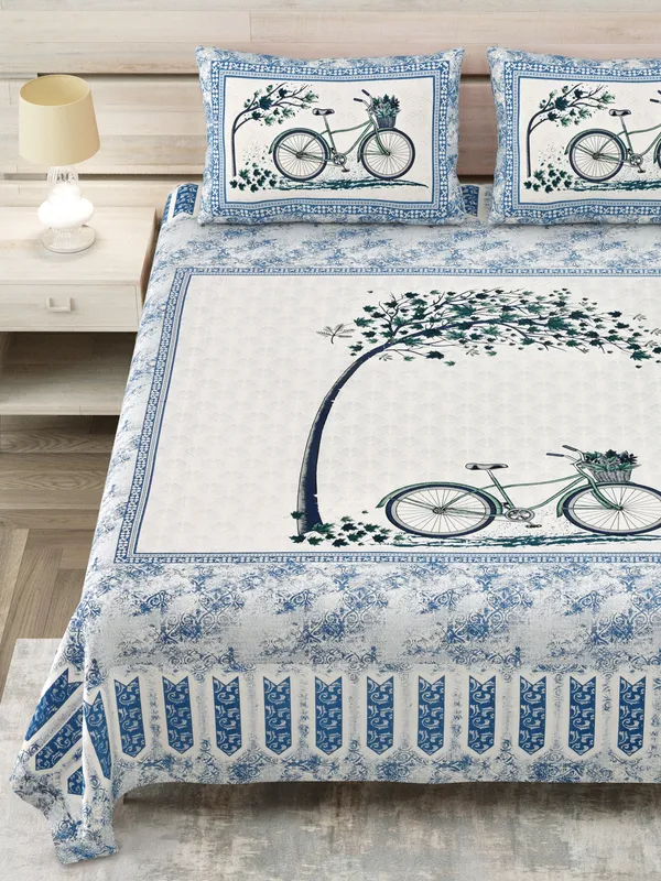 320_TC_King_Size_Cotton_Bedsheet_(108x108_Inches)_with_Vibrant_Digital_Print_Design,Soft_and_Breathable_100%_Pure_Cotton,_Includes_1_Flat_Sheet_and_2_Pillow_Covers