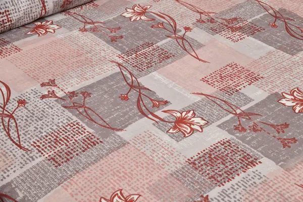 320_TC_Traditional_Floral_Pure_100%_Cotton_King_Size__Fitted_and_Flat_BedSheet(80x76_Inches)