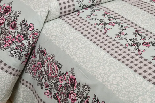 320_TC_King_Size_Premium_100%_Cotton__Fitted_and_Flat_Bedsheet_With_Two_Pillow_Covers_(80x76_Inches)
