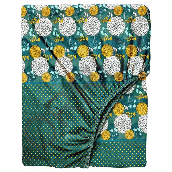 280_TC_King_Size_Fitted_Bedsheet_-_100%_Soft_Cotton_with_10-Inch_Deep_Pockets,_Elasticized_for_a_Secure_Fit,_Machine_Washable,_Wrinkle-Free_and_Perfect_for_All_Mattress_Sizes