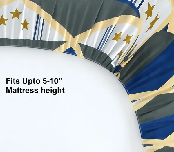 280_TC_King_Size_Fitted_Bedsheet_-_100%_Soft_Cotton_with_10-Inch_Deep_Pockets,_Elasticized_for_a_Secure_Fit,_Machine_Washable,_Wrinkle-Free_and_Perfect_for_All_Mattress_Sizes