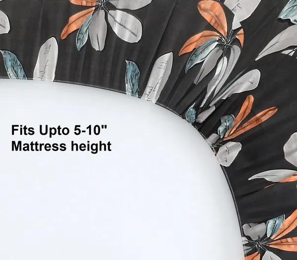 280_TC_King_Size_Fitted_Bedsheet_-_100%_Soft_Cotton_with_10-Inch_Deep_Pockets,_Elasticized_for_a_Secure_Fit,_Machine_Washable,_Wrinkle-Free_and_Perfect_for_All_Mattress_Sizes