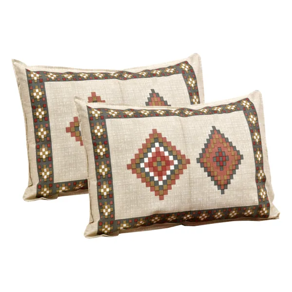 320_TC_King_Size_Premium_100%_Cotton_Flat_Bedsheet_With_Two_Pillow_Covers_(108x108_Inches)