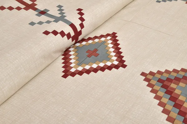 320_TC_King_Size_Premium_100%_Cotton_Flat_Bedsheet_With_Two_Pillow_Covers_(108x108_Inches)
