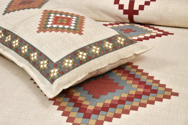 320_TC_King_Size_Premium_100%_Cotton_Flat_Bedsheet_With_Two_Pillow_Covers_(108x108_Inches)