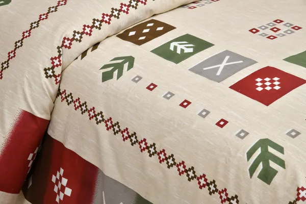 320_TC_King_Size_Premium_100%_Cotton_Flat_Bedsheet_With_Two_Pillow_Covers_(108x108_Inches)