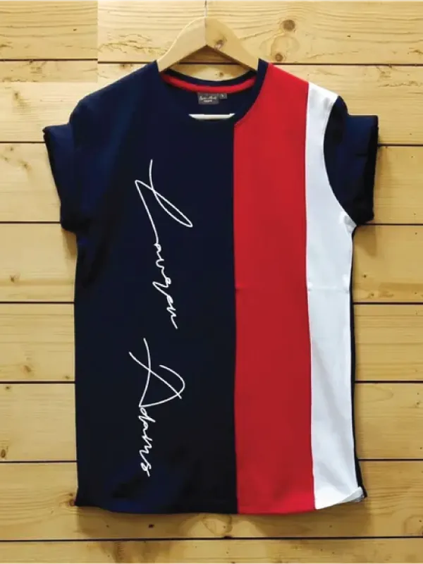Colorblock_Men_Round_Neck_Multicolor_T-Shirt