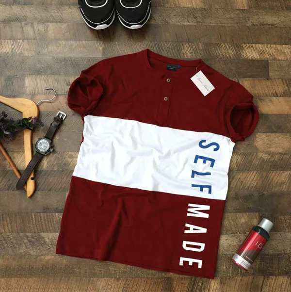 Henley_T_Shirt_for_Men_Printed_Cotton