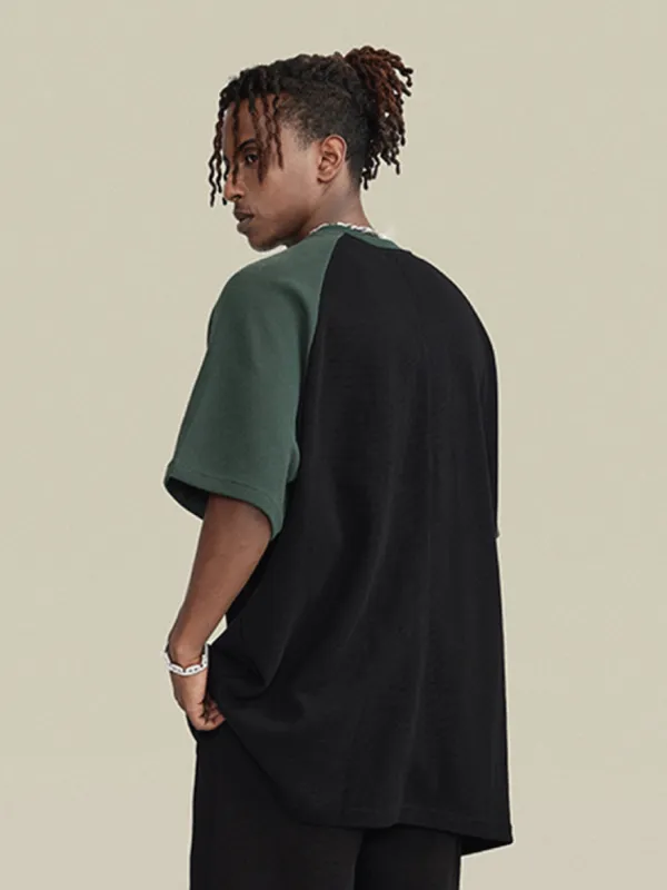Oversized_T_Shirt_Black_and_Green_Raglan