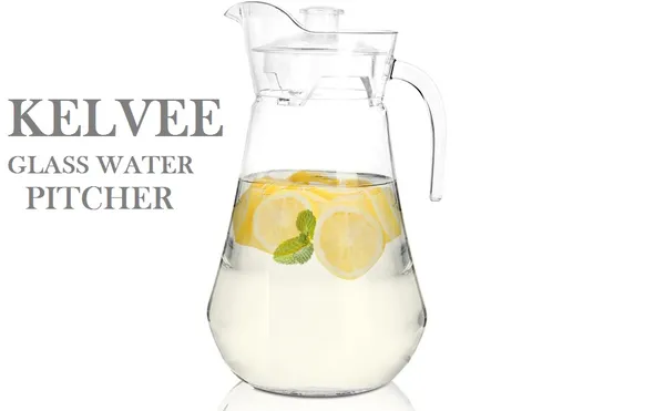 Tableware_Serving_Desire_Glass_Jug_Carafe_with_Handle_and_Plastic_Lid_for_Drinking_and_Serving_Beverages,_Water,_Iced_Tea,_Juice_&_Multi-Purpose_Pitcher_(1.3_L)