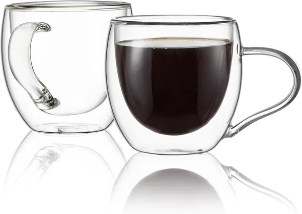 Glass_Coffee_Mugs_Set_of_2,Double_Wall_Insulated_Mug_Set_with_Handle,Clear_Glass_Espresso_Mugs_for_Latte,Cappuccino,Tea_Bag,Hot_and_Cold_Beverages_(100ml)_(2)
