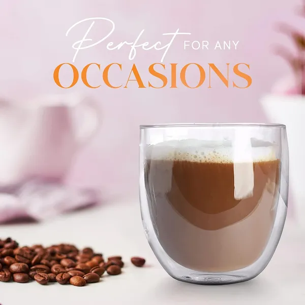 Double_Wall_Glass_Coffee_Mugs_Set_of_4,_250ml_Without_Handle_Insulated_Glass_Coffee_Mug_Without_Handle,_Clear_Coffee_Mugs