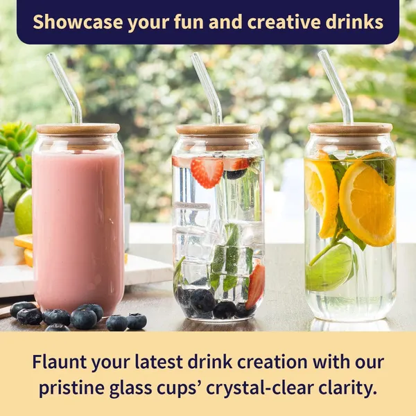 Beer__Airtight_Wooden_Lid_and_Glass_Straw_Pack_of_1,_Mason_Sipper_Travel_Home_Office_Coffee_Hot_&_Cold_Beverage_Tumbler_540ml