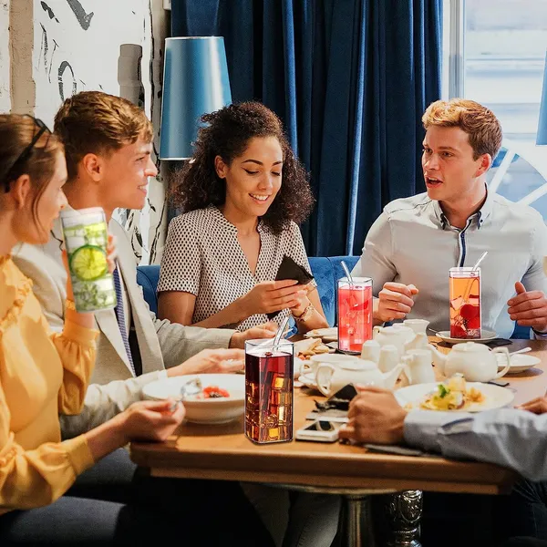 Square_Drinking_Glasses_with_Glass_Straw_Clear_Kelvee_Glassware_Elegant_Bar_Glasses_Highball_Glasses_Tumbler_for_Water,_Wine,_Juice,_Beer,_Cocktail,_Coffee_and_Mixed_Drinks