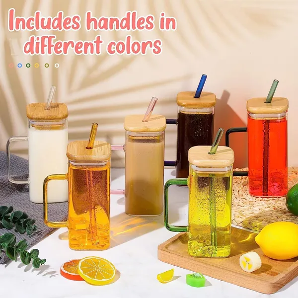 Square_Glass_Cups_Drinking_Glasses_with_Bamboo_Lids_and_Straw_Pack_of_2,_350ml_Portable_Coffee_Mugs_with_Multicolor_Handles_for_Home_Office_Travel_Summer_Party