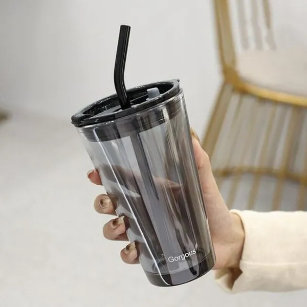 Glass_Tumblers_with_Straws_and_Lids,_Aesthetic_Coffee_Sipper_Mug_with_Leather_Sleeve(Black)