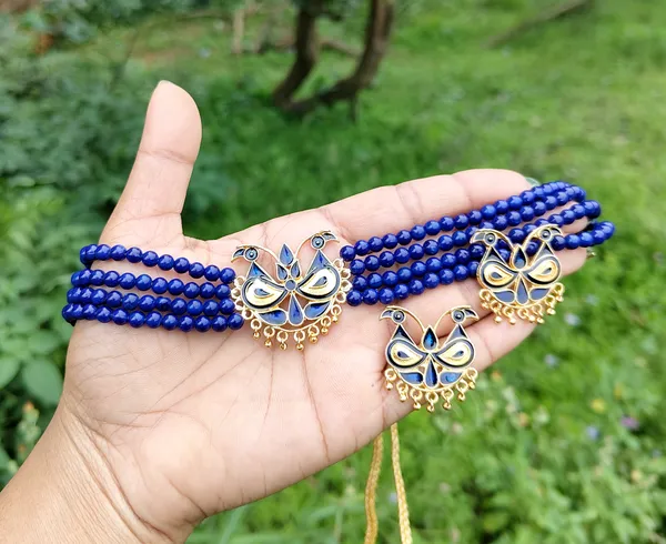 Assamese_Traditional_Blue_Meenakari_Loka_Paro_Golpata_Jewellery_Set