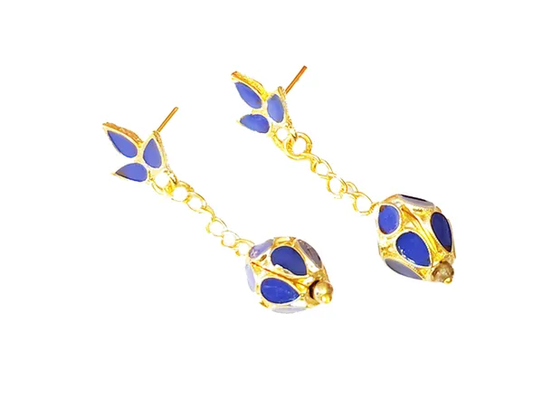 Bggold_Assamese_Traditional_Blue_Meenakari_Moni_Mala_Jewellery_Set