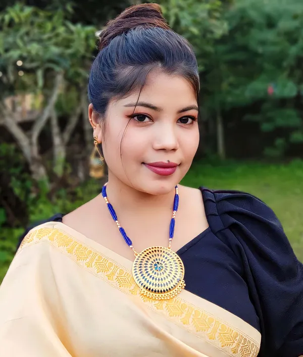 Assamese_Traditional_Gold_Plated_Double_Naka_Blue_Meenakari_Japi_Tassel_Jewellery_Set_For_Women_&_Girls