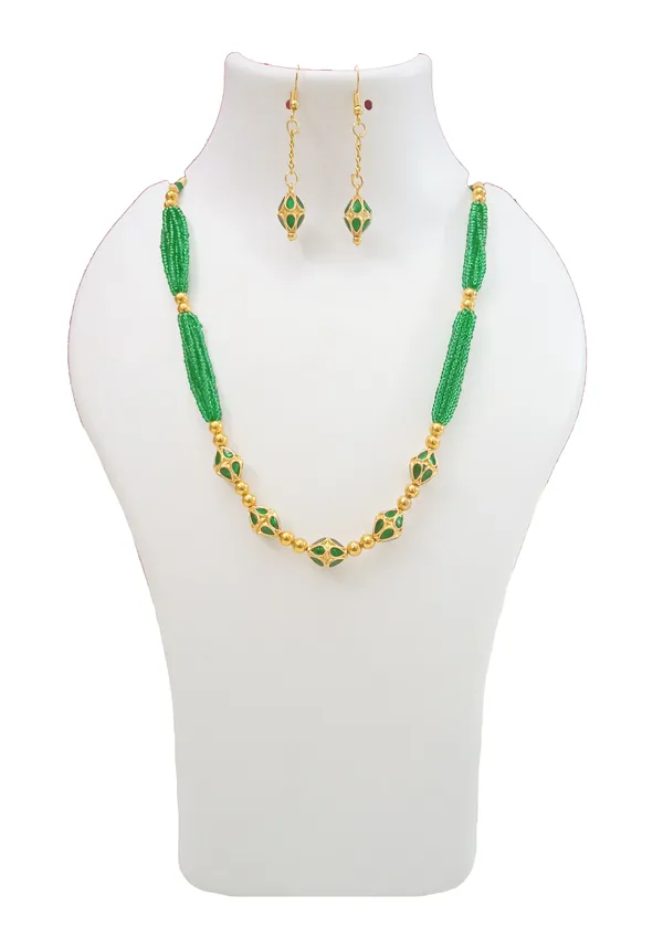 Bggold_Assamese_Traditional_Gold_Plated_Green_Colour_Monimala_Necklace_Set_For_Women_&_Girls