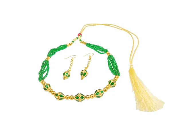 Bggold_Assamese_Traditional_Gold_Plated_Green_Colour_Monimala_Necklace_Set_For_Women_&_Girls