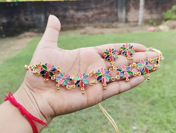 Assamese_Traditional_Multi_Meenakari_Golpata_Jewellery_Set