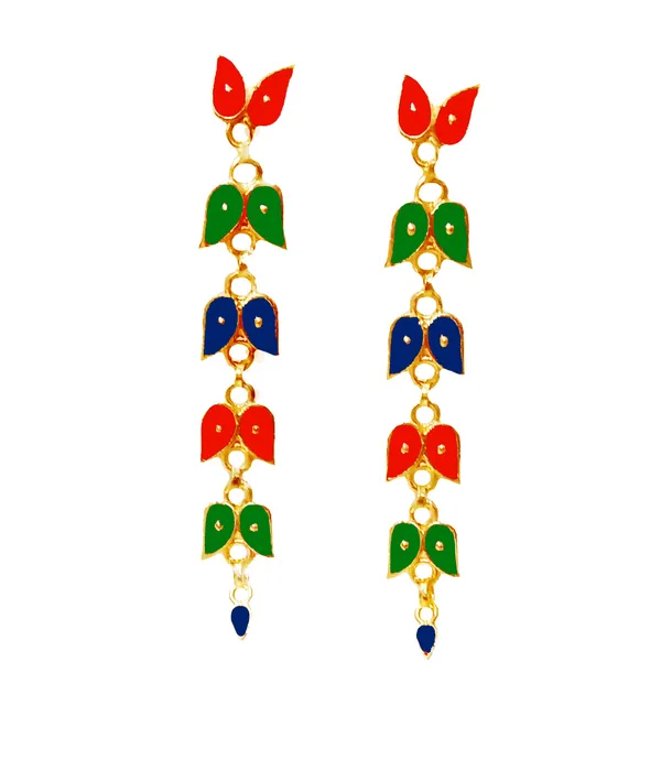 Assamese_Traditional_Multicolor_Meenakari_Golpata_Jewellery_Set