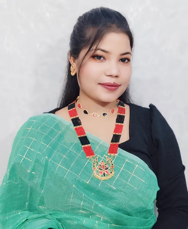 Assamese_Traditional_Gold_Plated_Red_Black_Meenakari_Bridal_Combo_Jewellery_Set