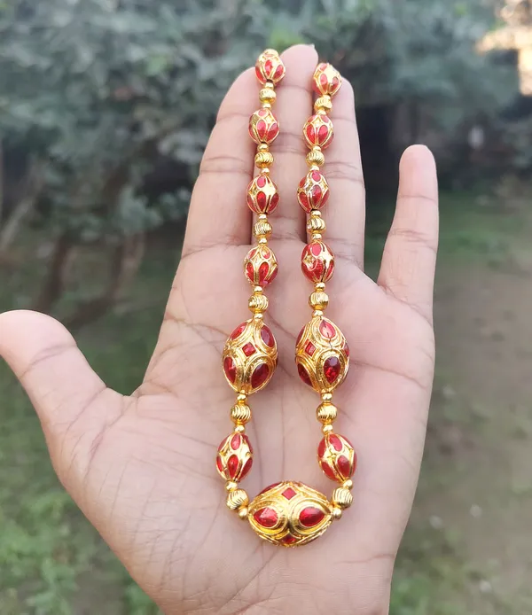 Copper_Based_Assamese_Traditional_Heavy_Red_Monimala_Jewellery_Set