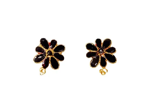 Assamese_Traditional_Gold_Plated_Black_Colour_Golpata_Necklace_Set_For_Girls_&_Women