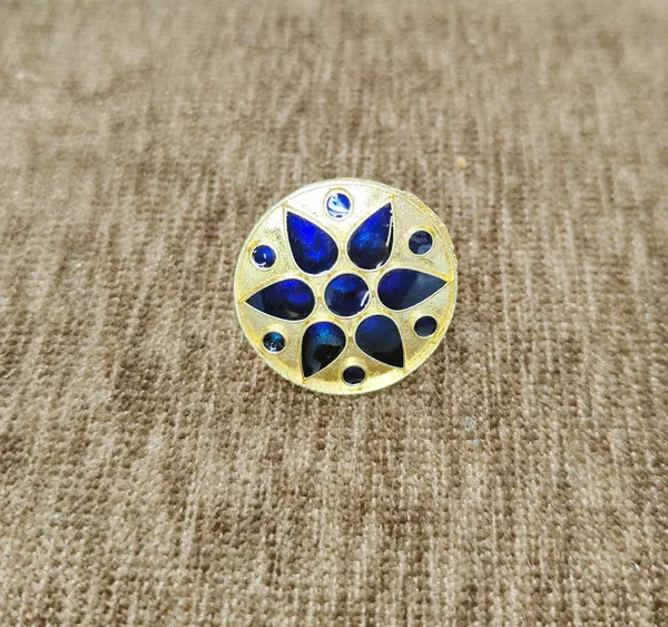 (Pack_Of_2)_Assamese_Traditional_Blue_Meenakari_Japi_Finger_Ring