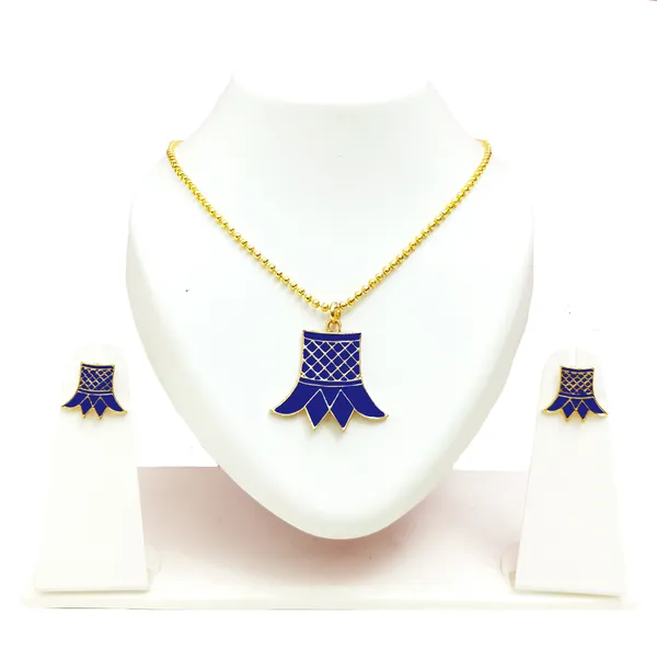 Assamese_Traditional_Blue_Meenakari_Thuriya_Jewellery_Set