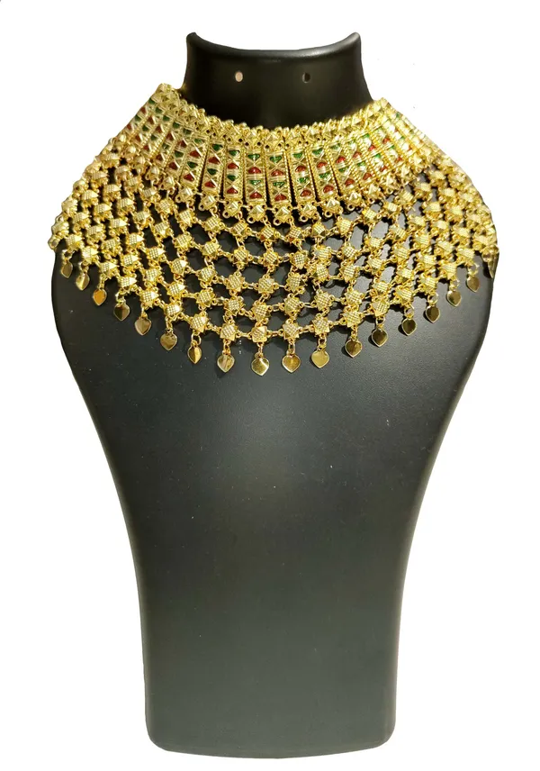 Assamese_Traditional_Gold_Plated_Necklace_For_Girls_&_Women
